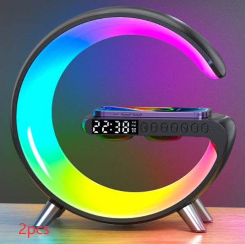 Intelligent G Shaped LED Lamp Bluetooth Speaker