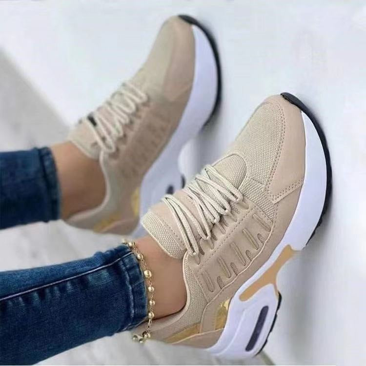 Ladies Lace Up Sneakers