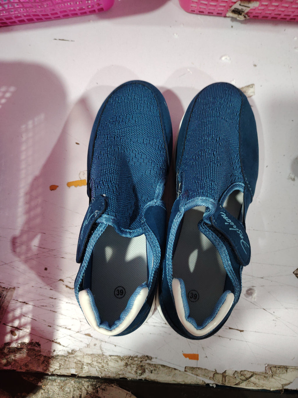 Velcro Casual Mesh Shoes