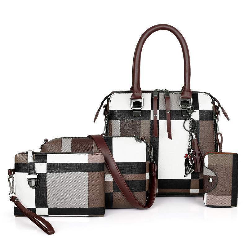 Plaid Women Bags Designer