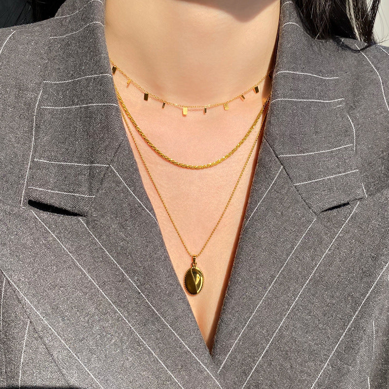 Small Charm Gold Necklaces
