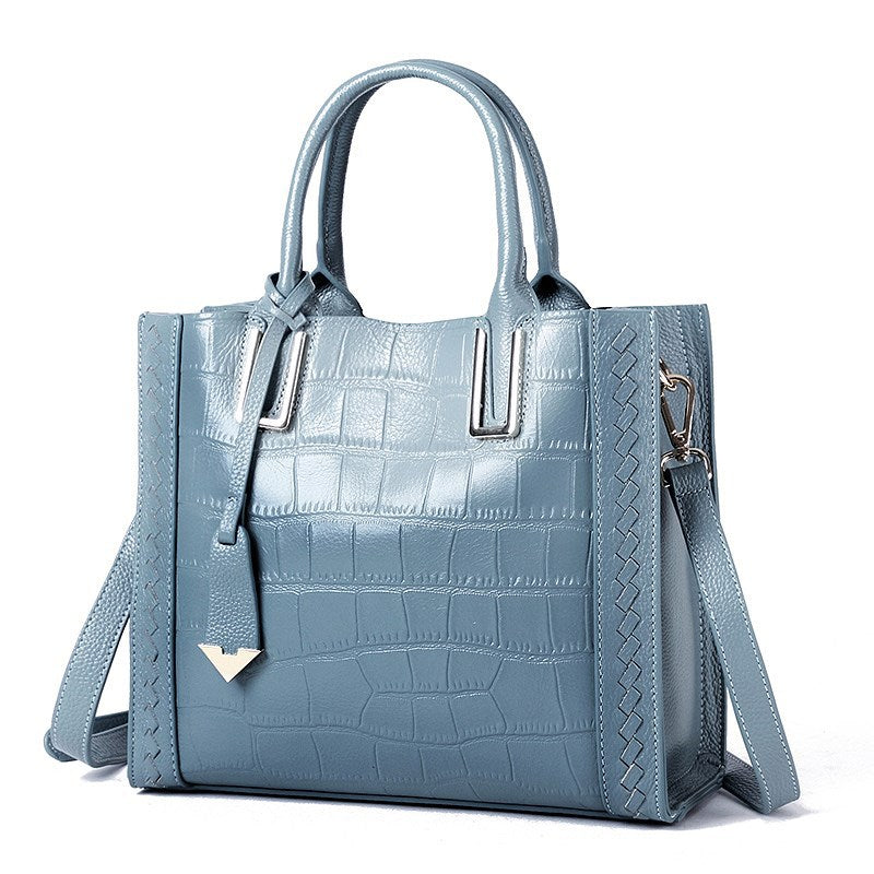 Pattern Woven Handbag