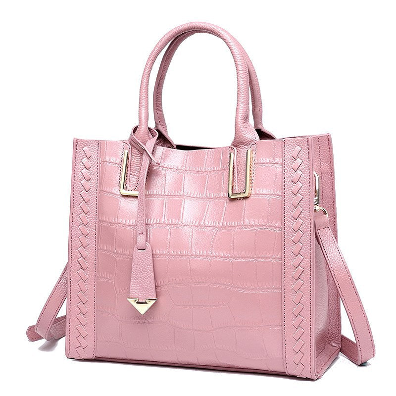 Pattern Woven Handbag