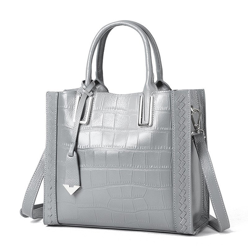 Pattern Woven Handbag