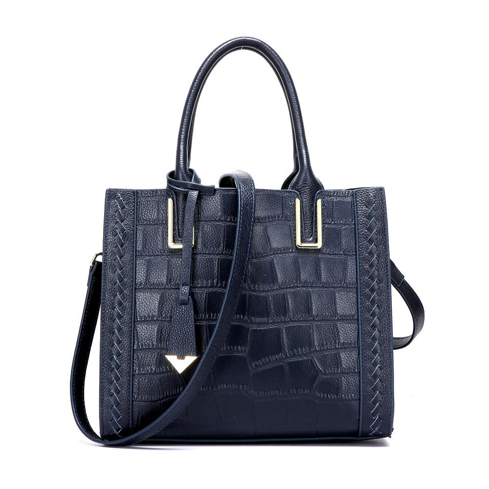 Pattern Woven Handbag