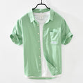 Men's Cotton And Linen Shirts