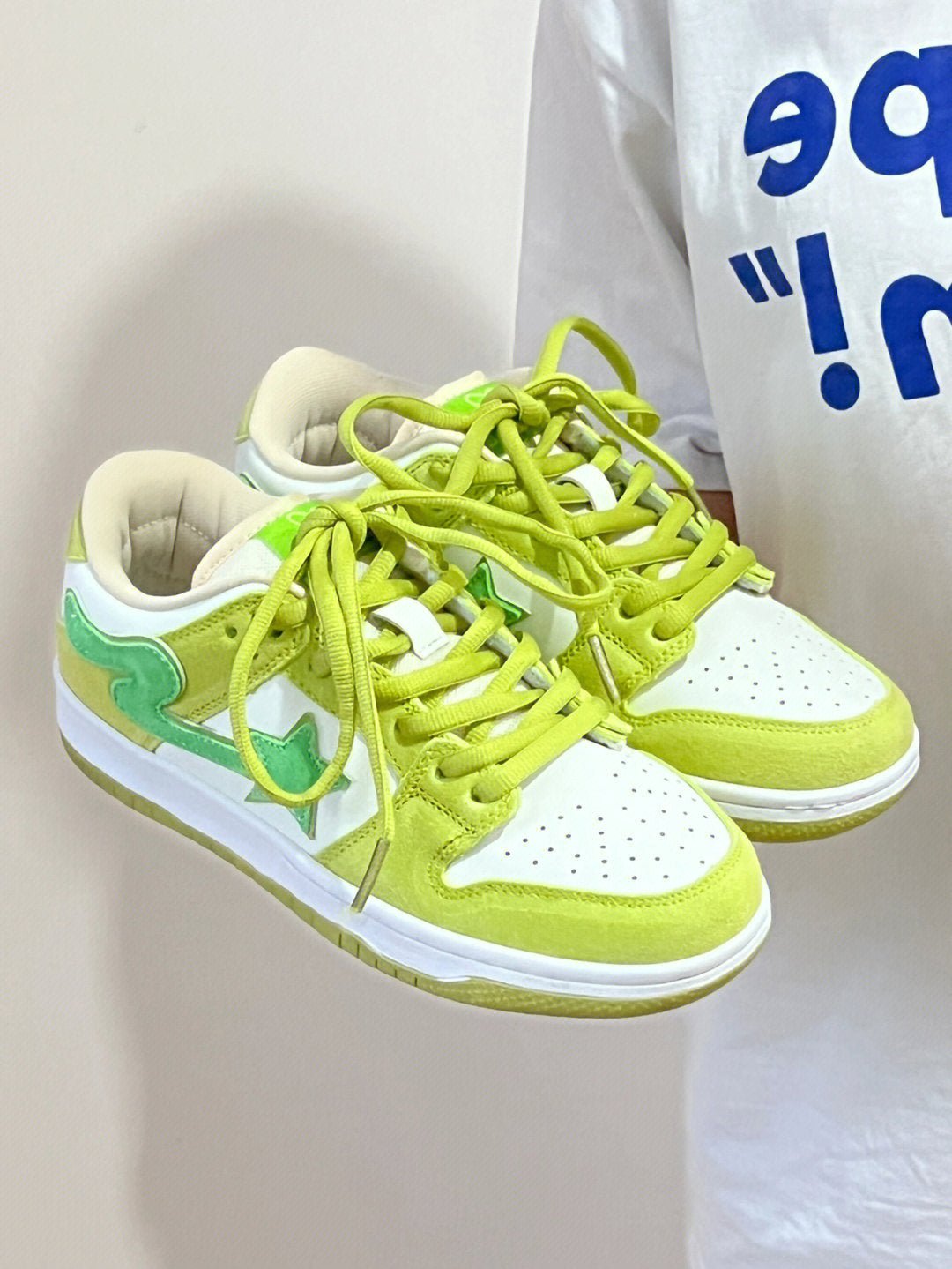 Apple Green Men's Platform Sneaker