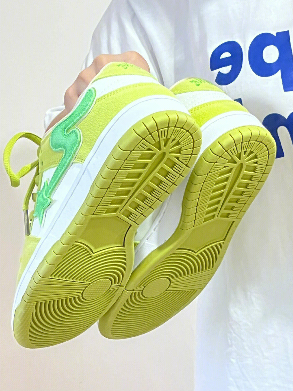 Apple Green Men's Platform Sneaker