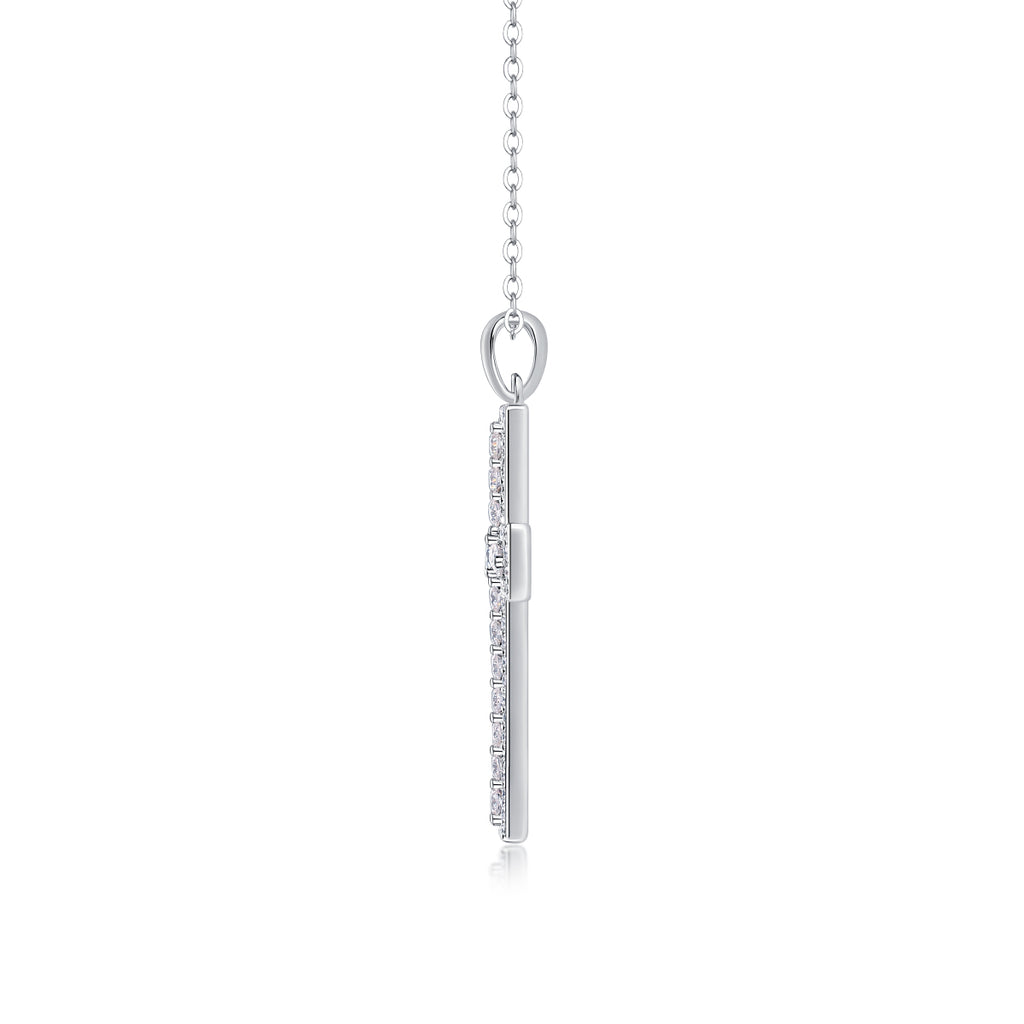 Platinum-plated Cross Diamond,