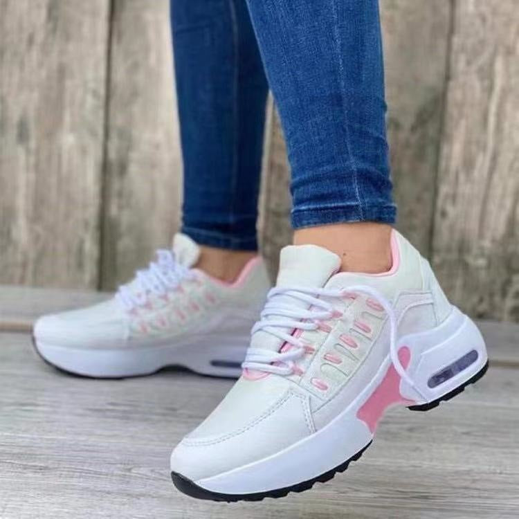 Ladies Lace Up Sneakers