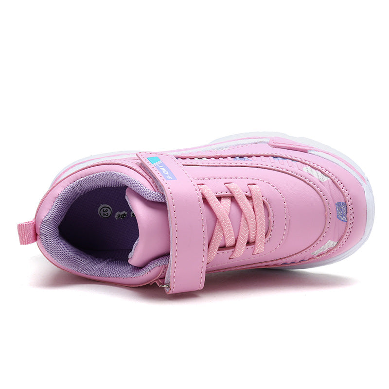 Girls Soft Sole Sneakers