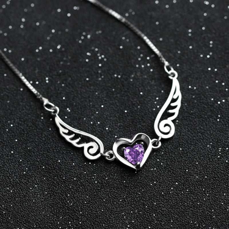 Angel Wings Necklace Pure Silver 925