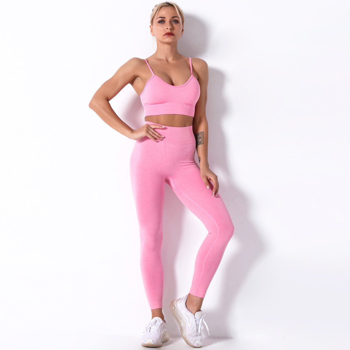 Strap Bra Yoga Pants