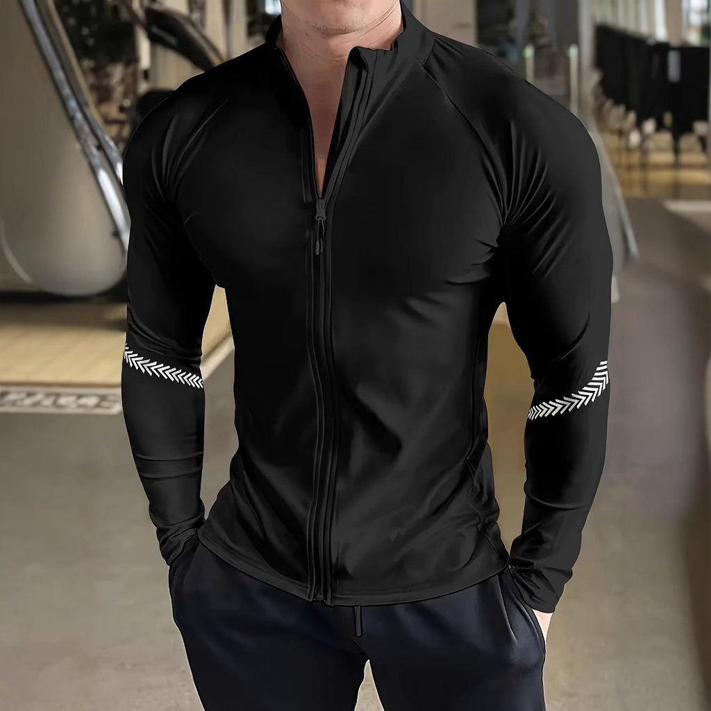 Mens UV Protective Long-sleeve Jacket