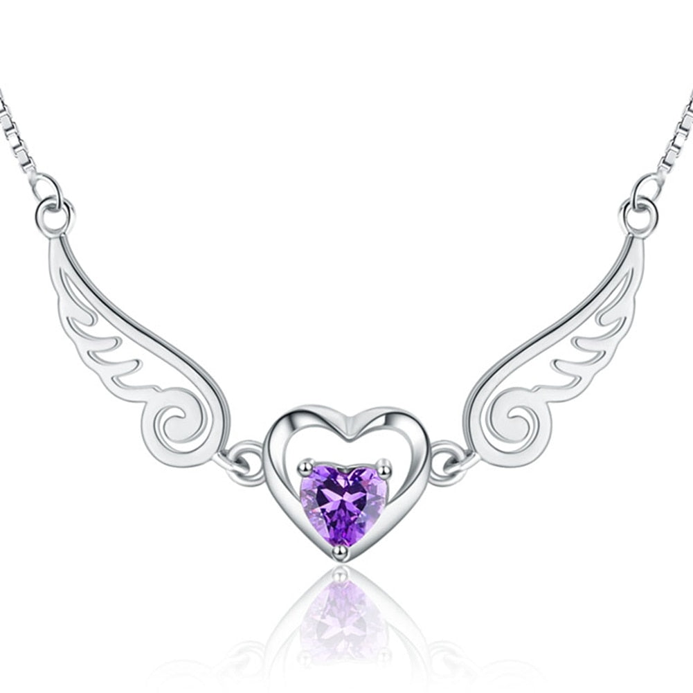 Angel Wings Necklace Pure Silver 925