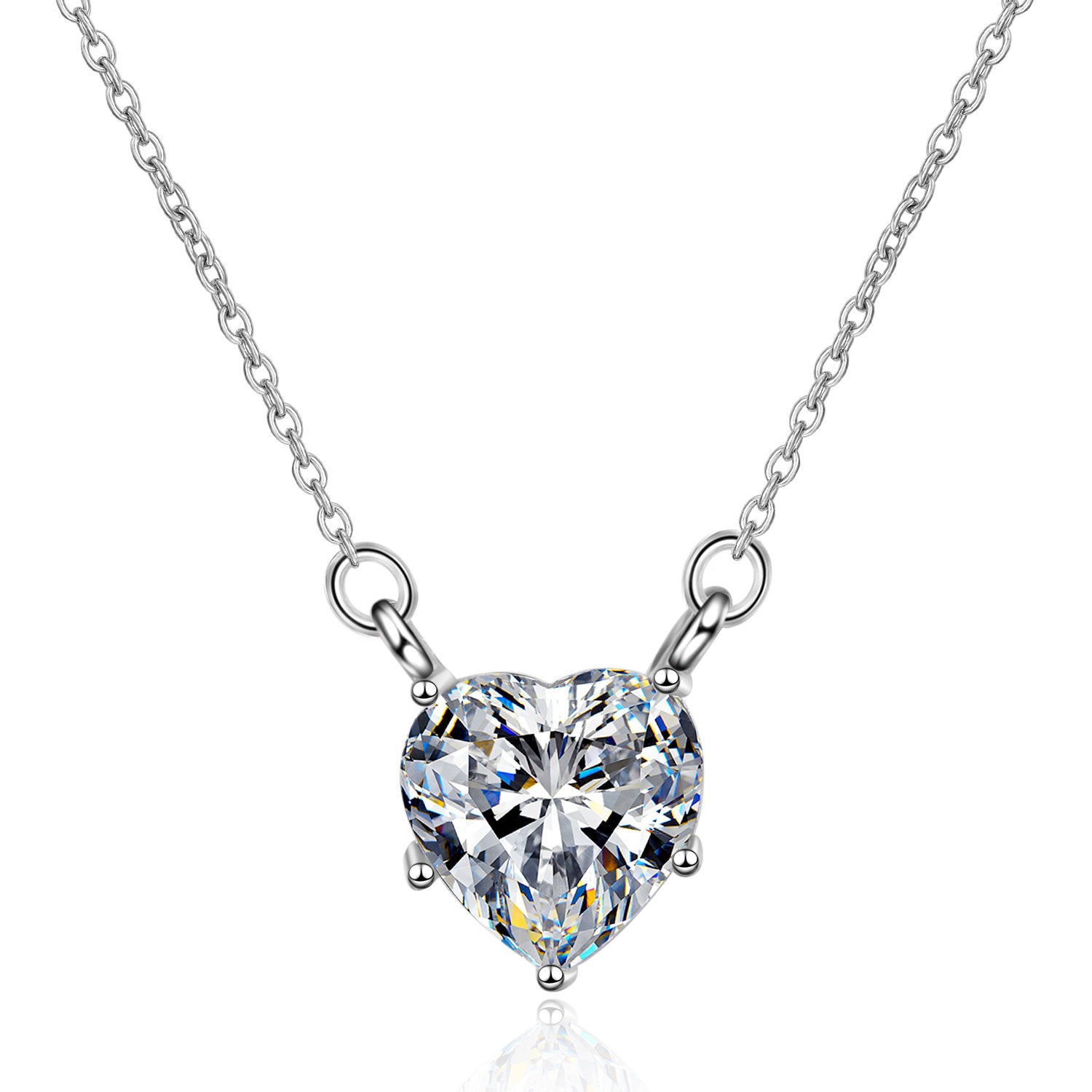 Pendant Moissanite Necklace