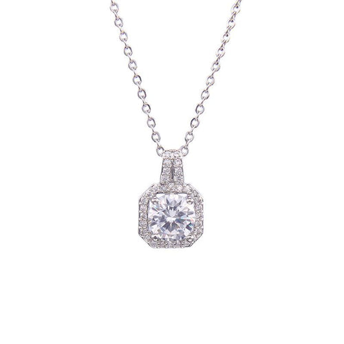 CZ Pendant Necklace