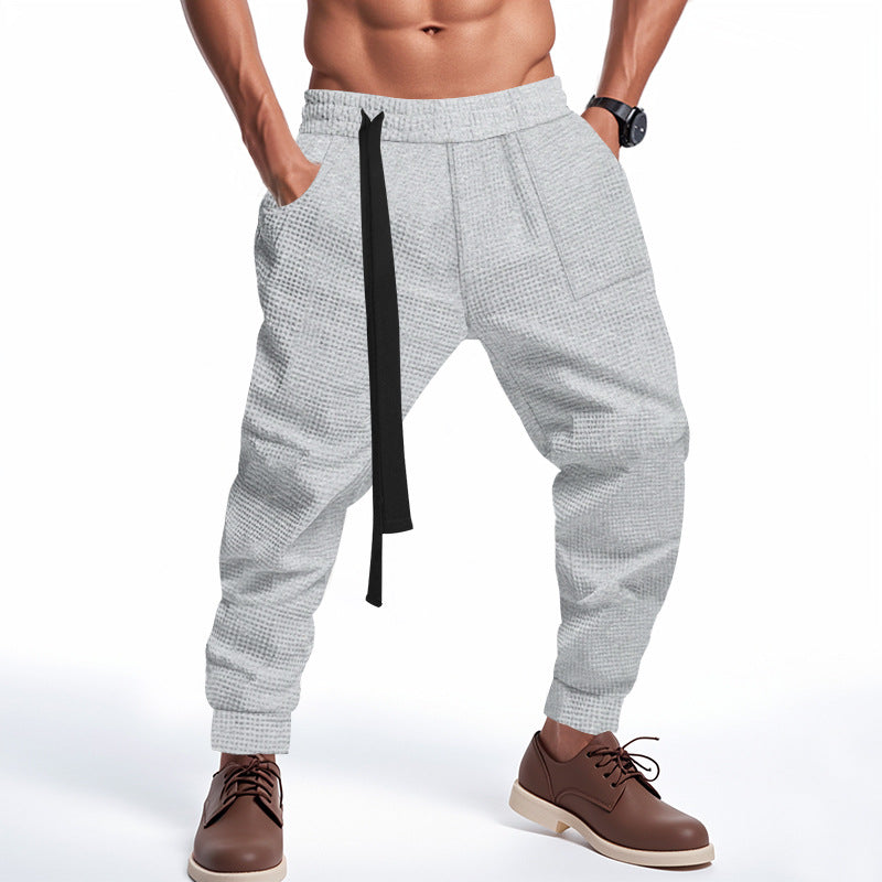 Men's Waffle Streetwear Joggers