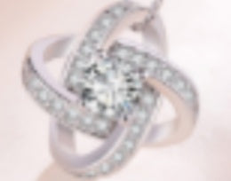 925 Sterling Silver Necklace Zircon Necklaces & Pendants Gift