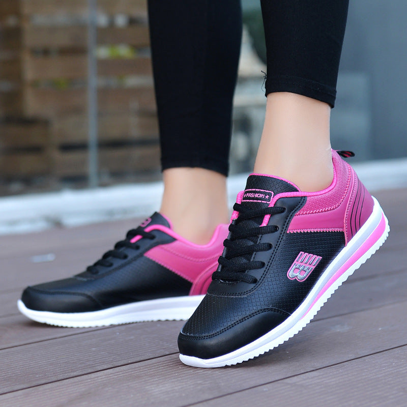 Women's Leather Sneakers