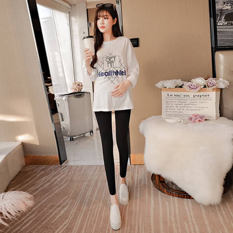 Pregnant low waist leggings