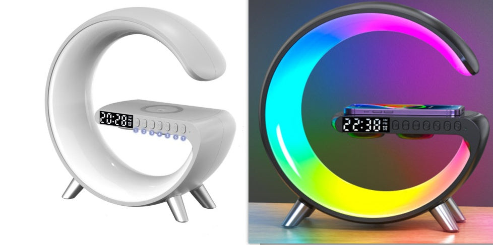 Intelligent G Shaped LED Lamp Bluetooth Speaker