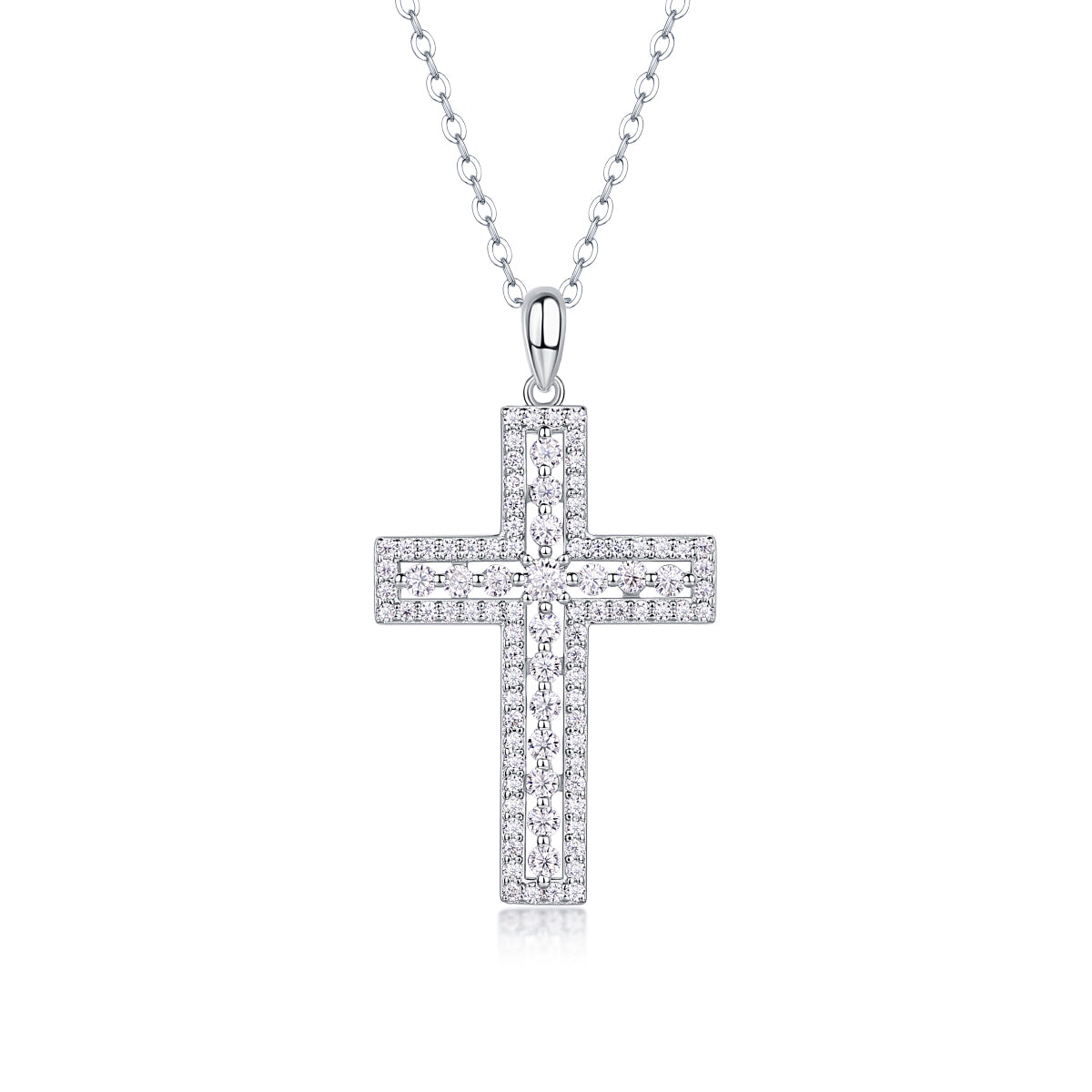 Platinum-plated Cross Diamond,