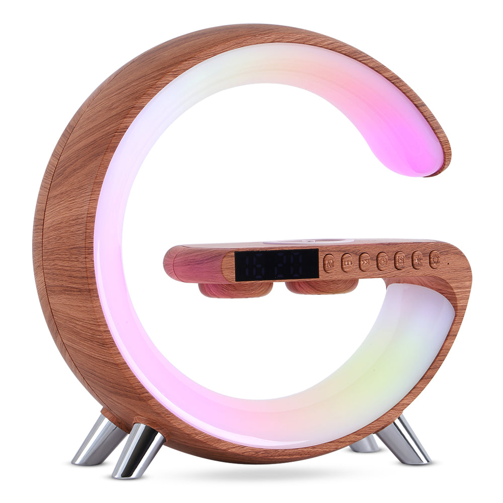Intelligent G Shaped LED Lamp Bluetooth Speaker
