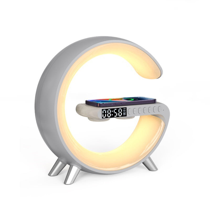 Intelligent G Shaped LED Lamp Bluetooth Speaker