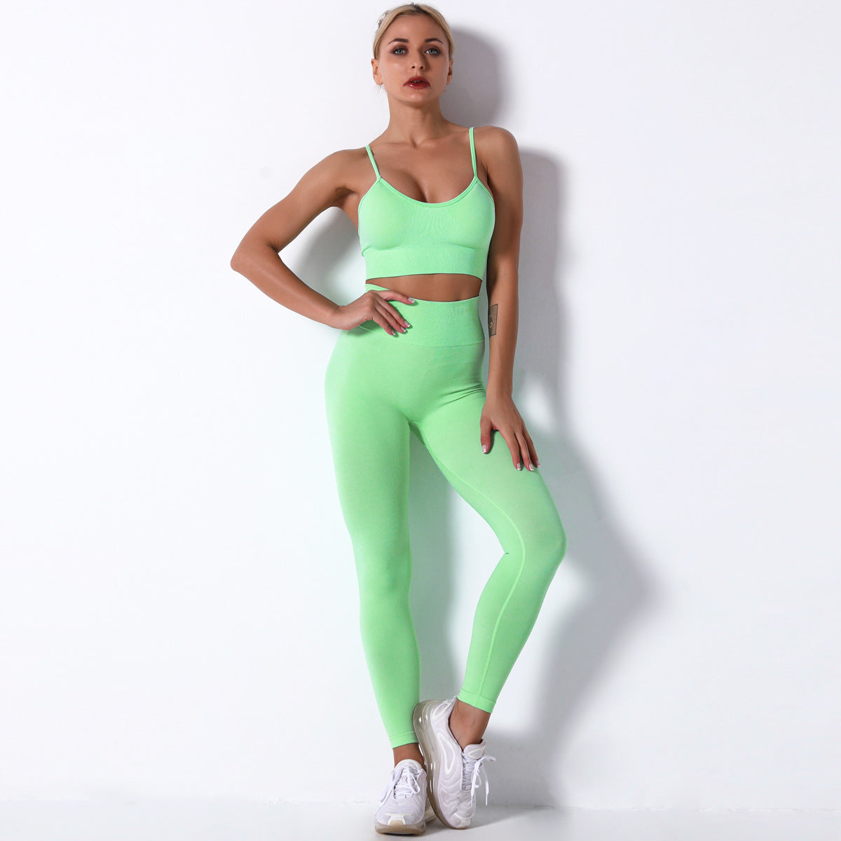 Strap Bra Yoga Pants