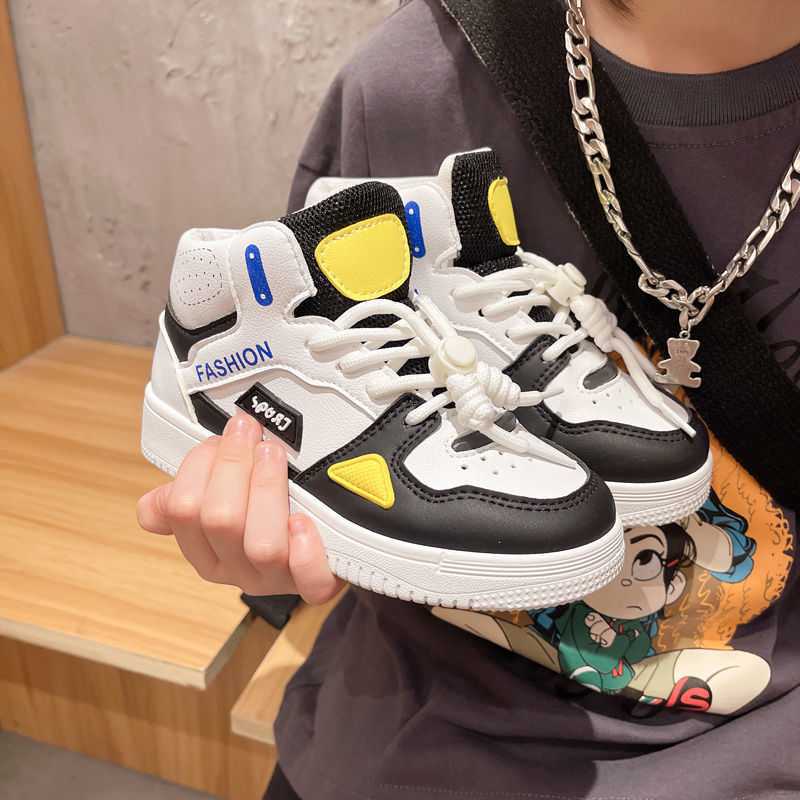 Girls' High-top Casual Running Sneakers