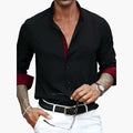 Mens Casual Long-Sleeve Shirt