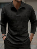 Mens Long-Sleeve Polo Shirt
