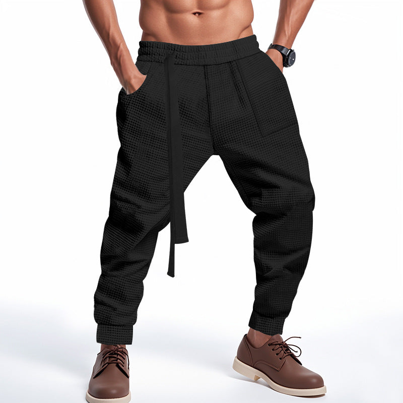 Men's Waffle Streetwear Joggers