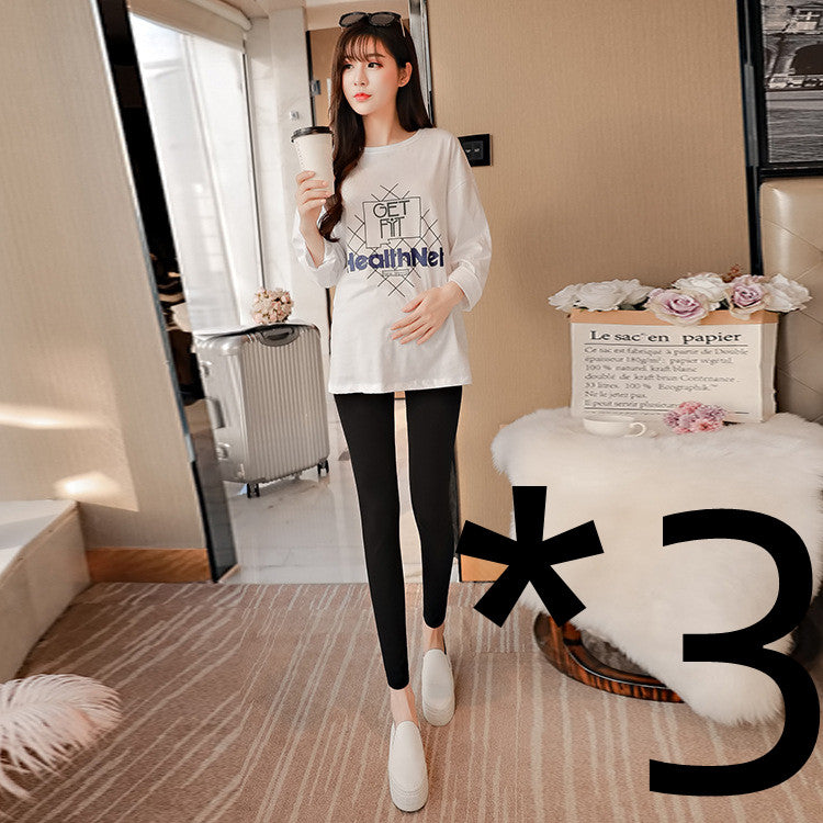 Pregnant low waist leggings