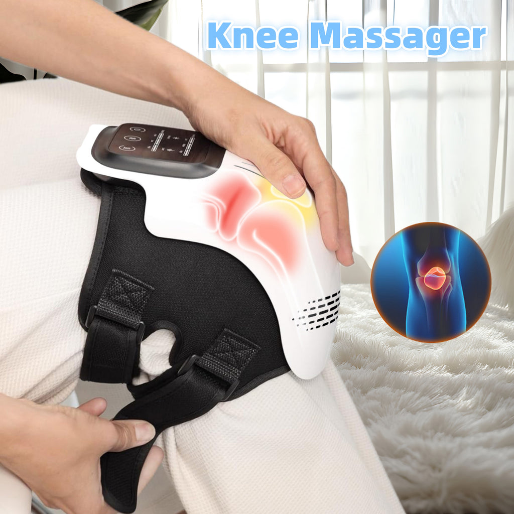 Electric Knee Massager - Infrared Laser, Vibration