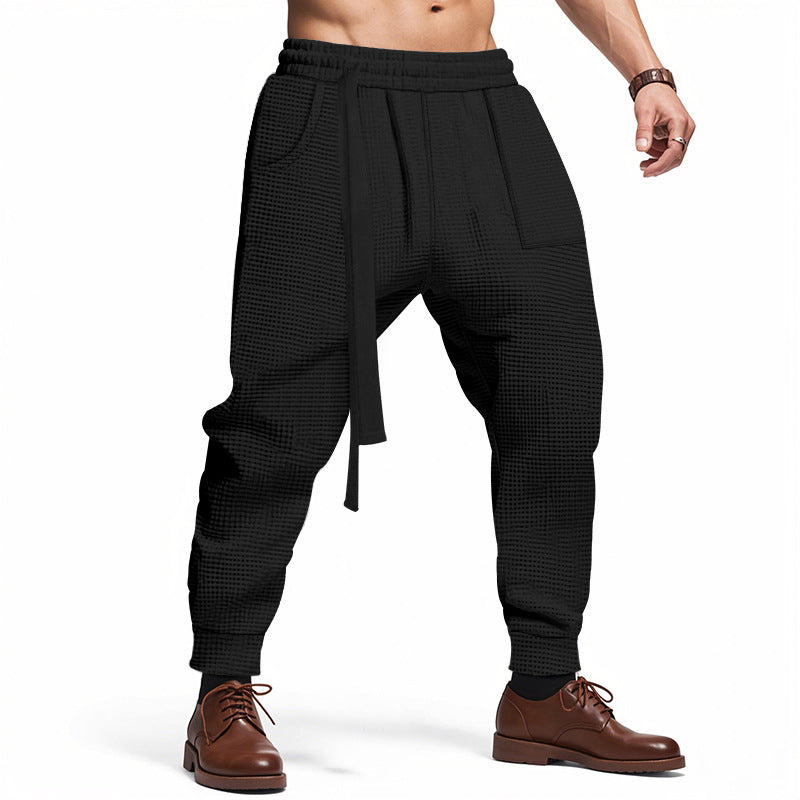 Men's Waffle Streetwear Joggers
