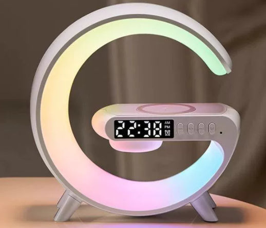 Intelligent G Shaped LED Lamp Bluetooth Speaker