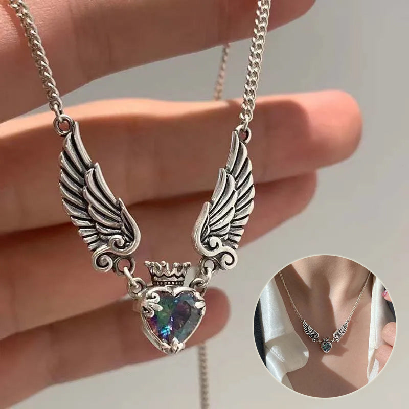 Angel Wings Pendant Necklaces