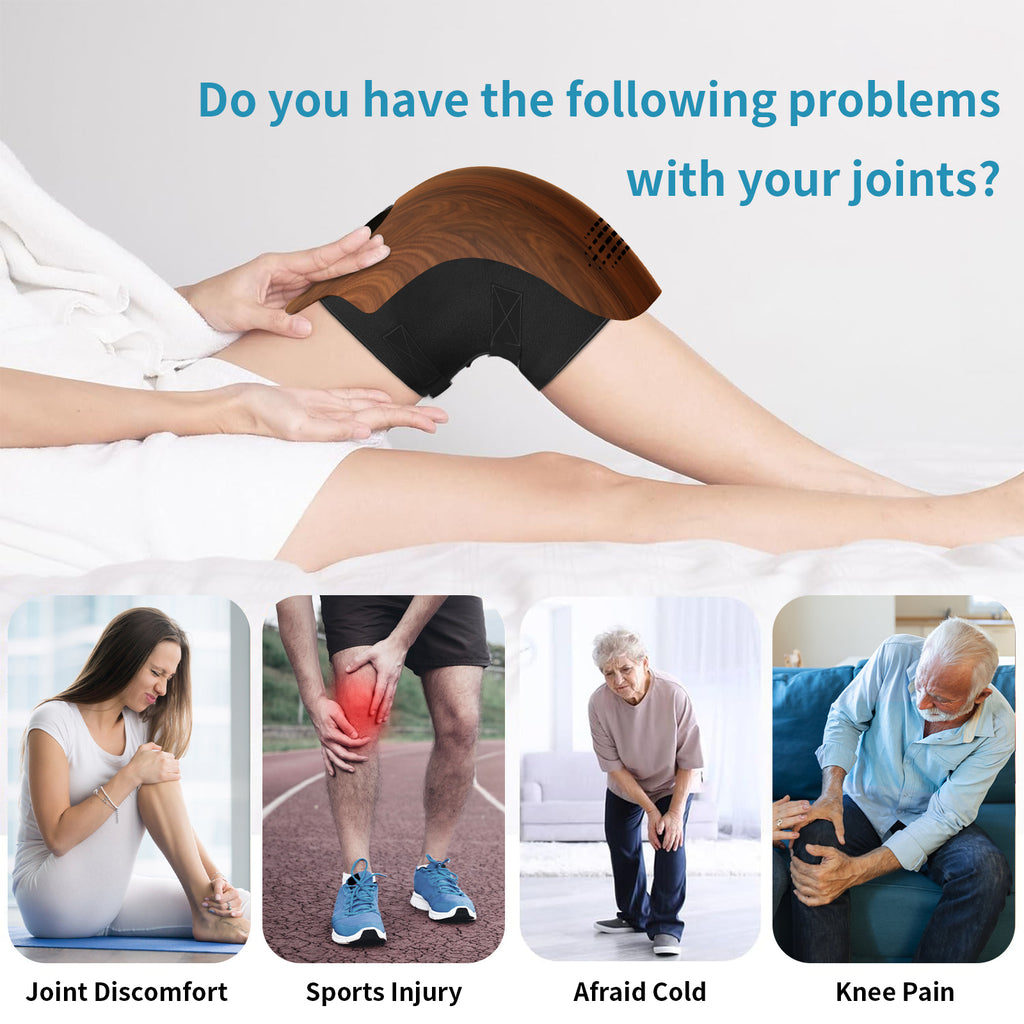 Electric Knee Massager - Infrared Laser, Vibration