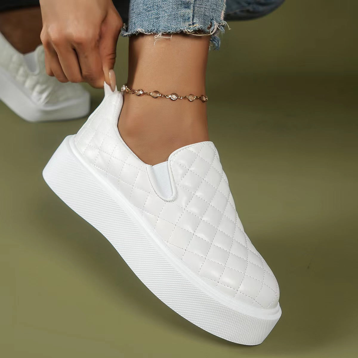 Platform Leather Shoes
