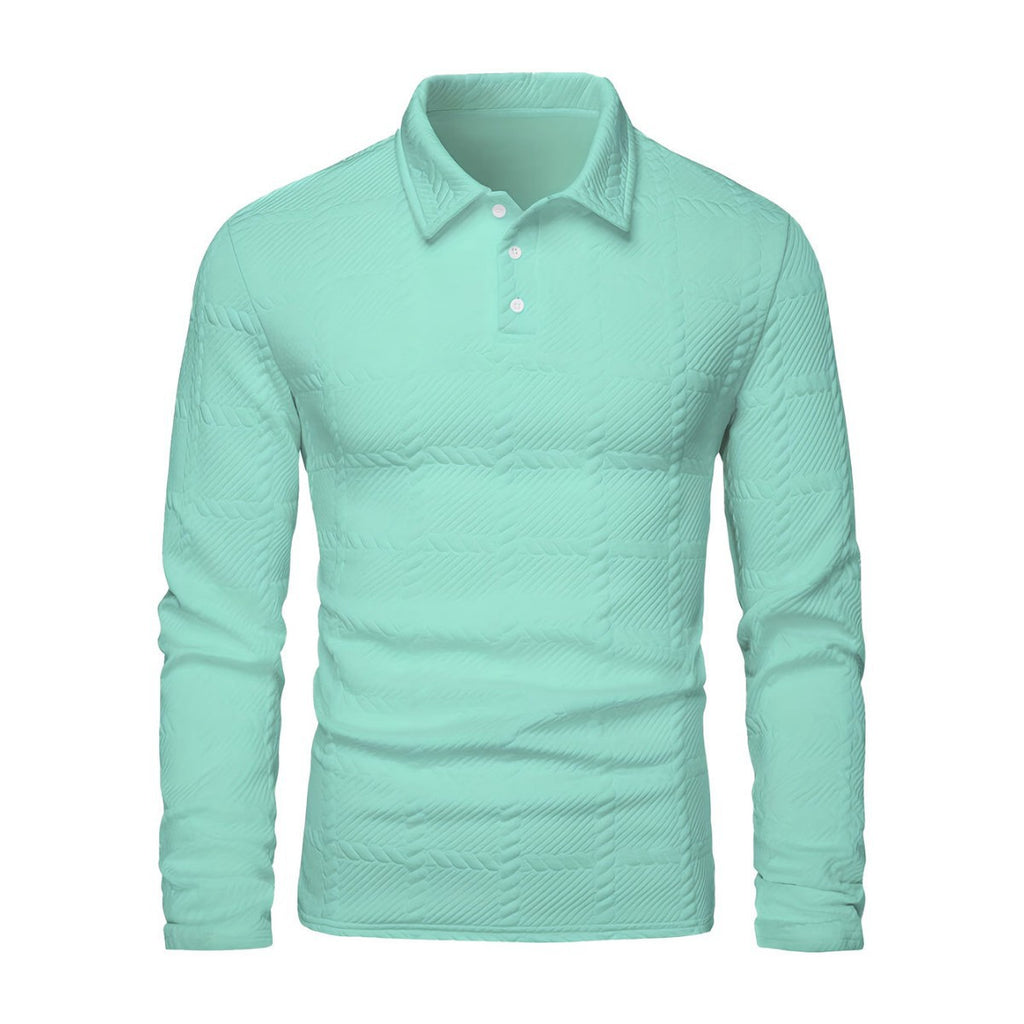 Mens Long-Sleeve Polo Shirt