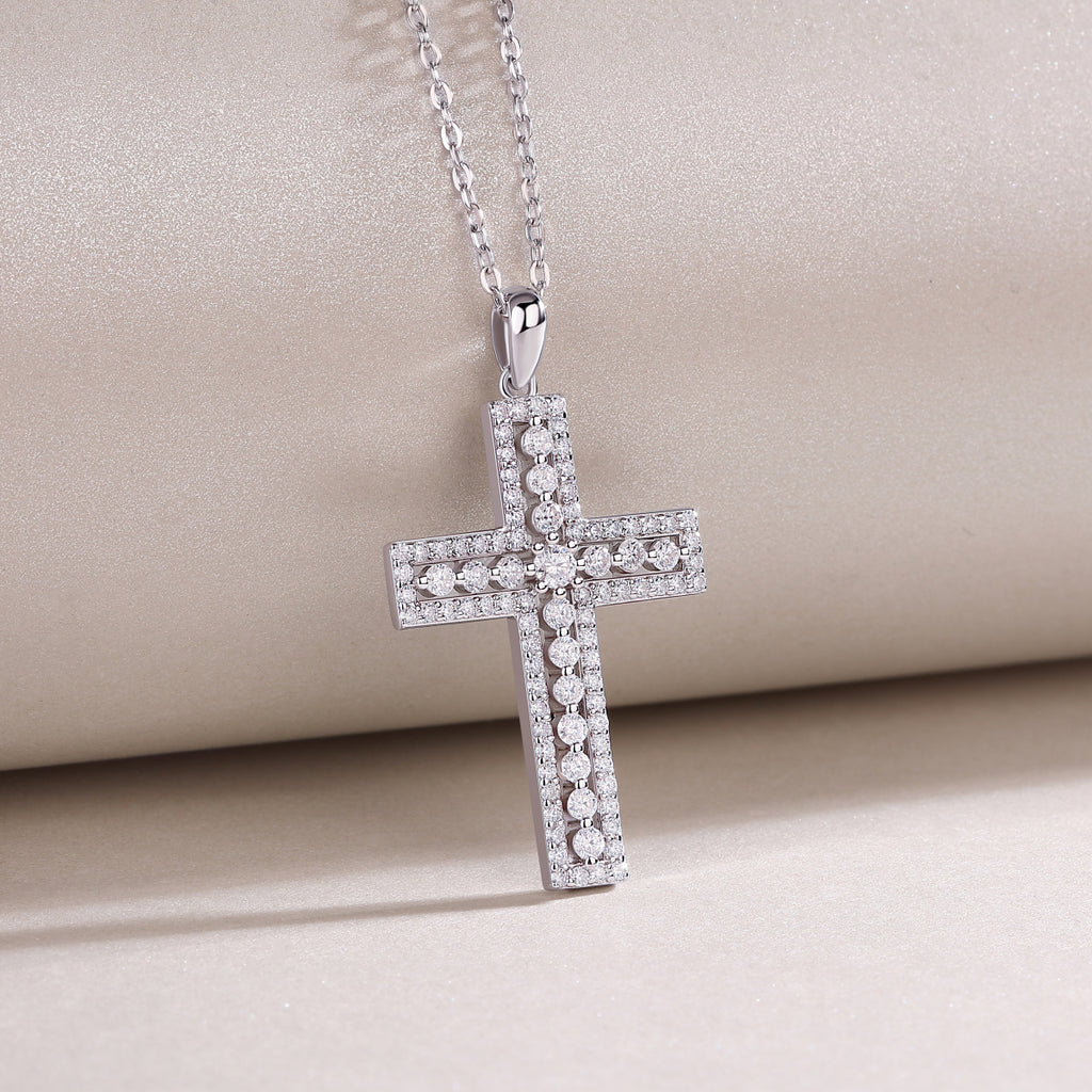 Platinum-plated Cross Diamond,