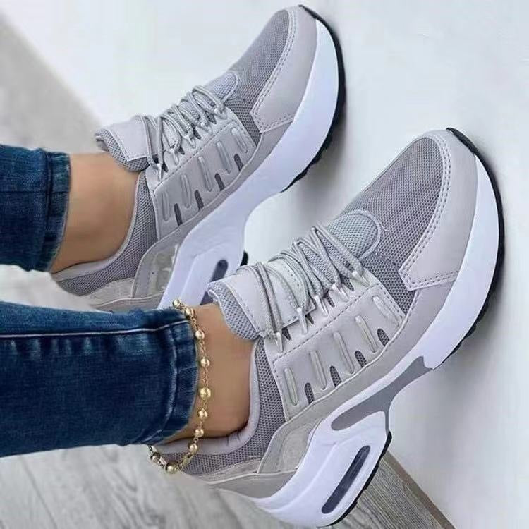 Ladies Lace Up Sneakers